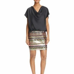 💕one day sale 💕Aidan Sequin-Skirt Charmeuse